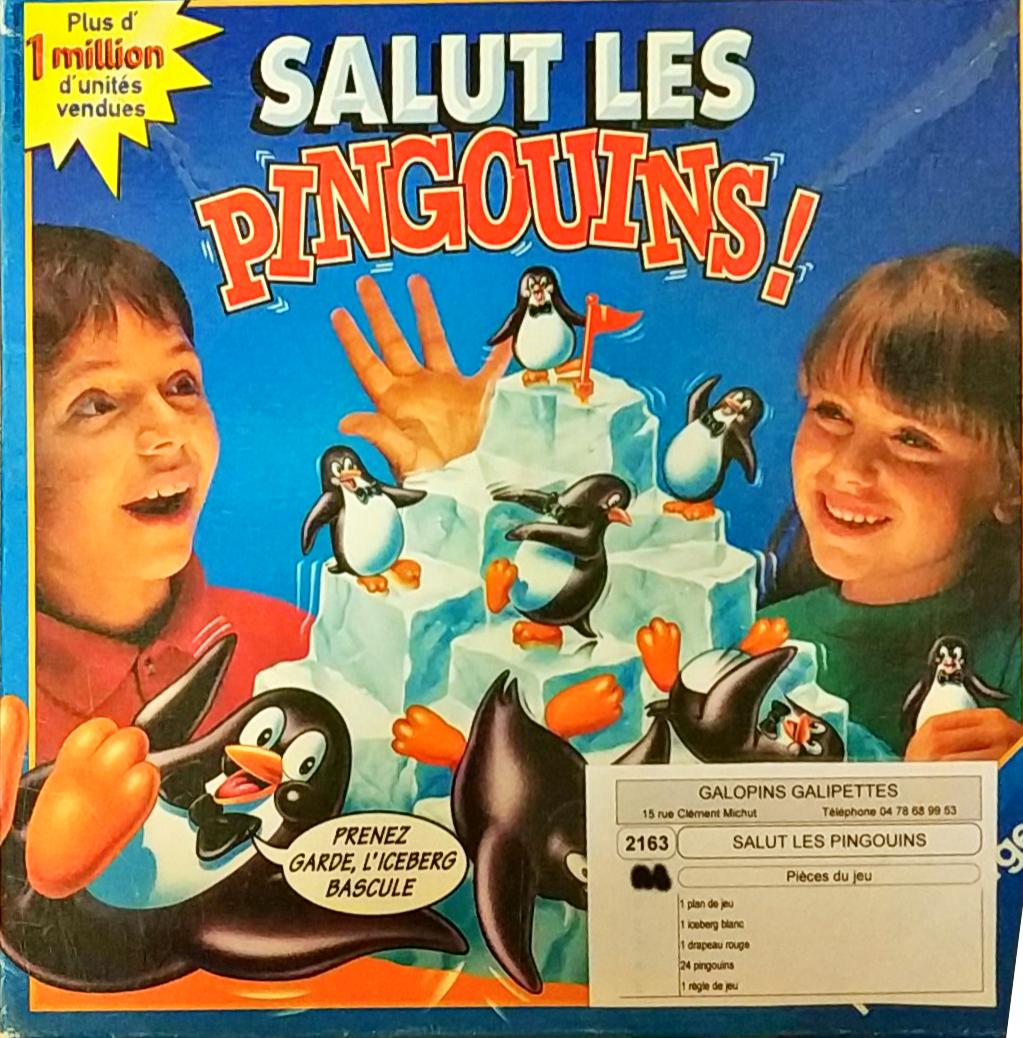 SALUT LES PINGOUINS<br>Référence ludothèque : 2163<br>1 à 0 joueur(s) <br>
