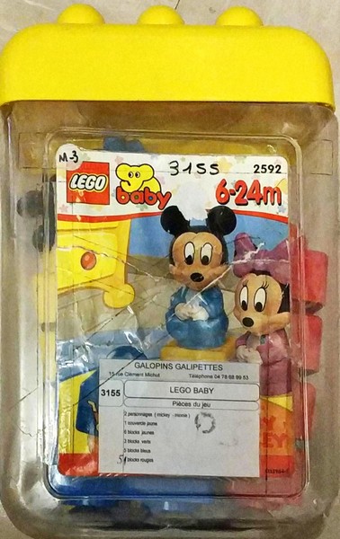 LEGO BABY<br>Référence ludothèque : 3155<br>1 à 00 joueur(s) <br>